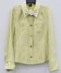 Tribal Women's Yellow Green Size 10 Metallic Pearlized Jacket With Tags image number 1