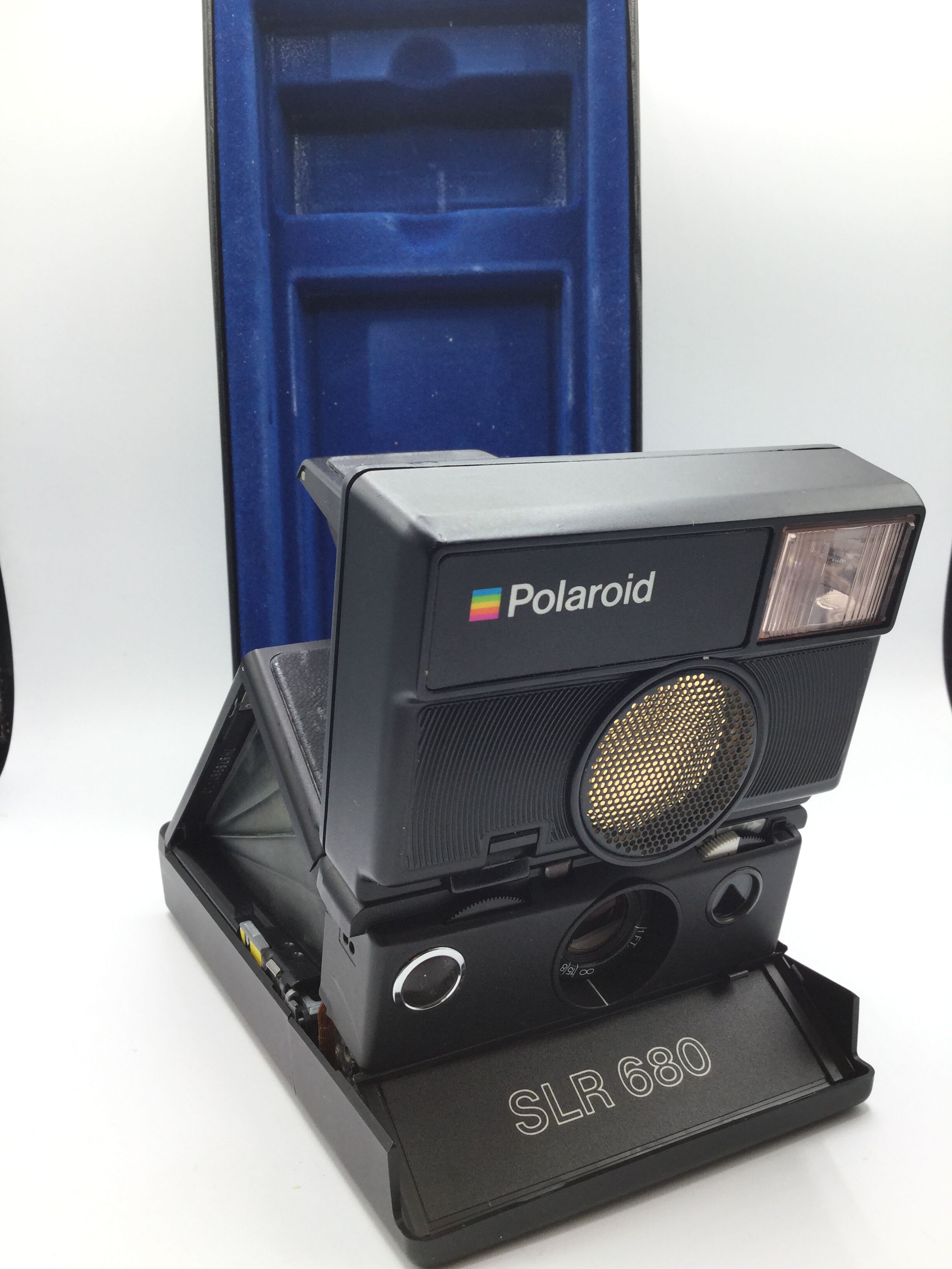 Polaroid SLR 680 SE（割れ有り、ストロボ動作未確認）-