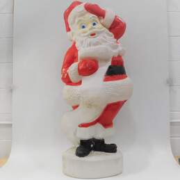 Vintage Union Products Santa Claus w/ List 43" Lighted Christmas Blow Mold