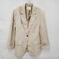 NWT Banana Republic MN''s Beige Linen Blazer Size 14 image number 1