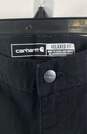 Carhartt Mens Black Relaxed Mid Rise Pockets Straight Leg Chino Pants Size 32X30 image number 4