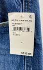 NWT Good American Womens Blue Denim High Rise Good Curve Skinny Jeans Size 30/10 image number 3