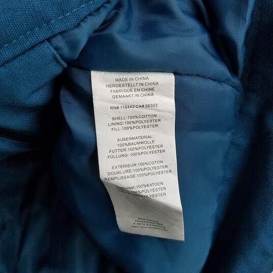 Coal Men's Blue Cotton Suttle Jacket Size M image number 5