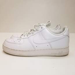 Nike Air Force 1 Low Triple White Sneakers CW2288-111 Size 11
