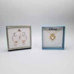 Disney I Love Mickey Rose Gold Tone Jewelry 65.7 g