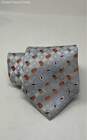 Bugatchi Uomo Mens Embroidered Pointed Tie image number 1