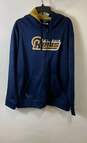 Nike Mens Navy Blue Los Angeles Rams Therma Fit Football-NFL Hoodie Size Large image number 1