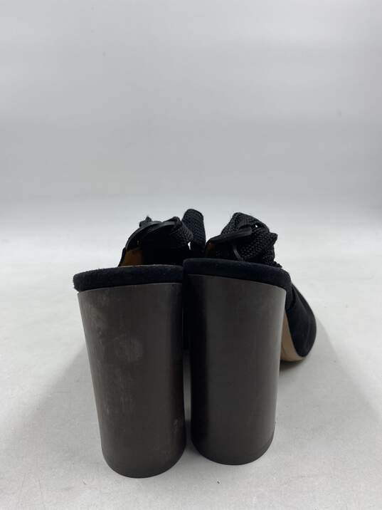 Authentic Chloe Black Suede Pumps W 10 image number 4