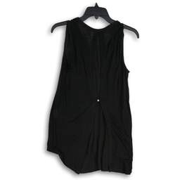 NWT Lucky Brand Womens Black Sleeveless Button-Up Tank Top Size XS alternative image