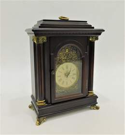 Bombay Company Mantle Quartz Movement Clock The Belmont Secret Storage