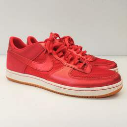 Nike Air Force 1 Light Low Red/Gum Men's Athletic Sneaker Size 9
