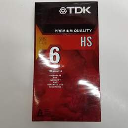 TDK HS 6 Hr VHS Blank Tapes - Sealed Lot alternative image