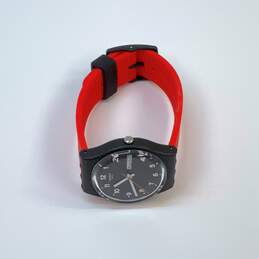 Designer Swatch Adjustable Strap Water-Resistant Round Quartz Analog Wristwatch alternative image