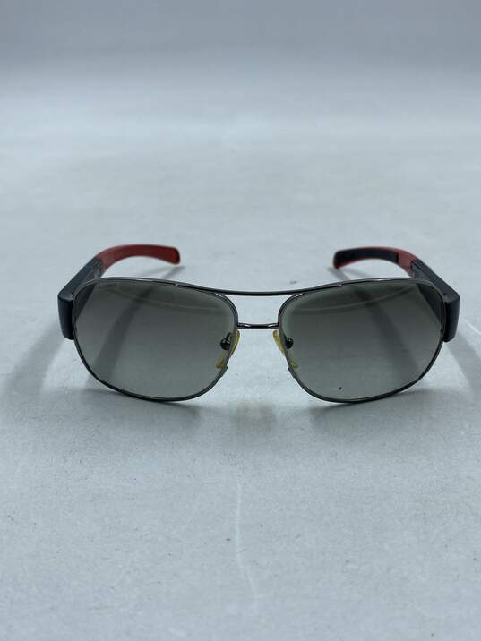 Prada SPS56H Red & Black Sunglasses w/ Case image number 2