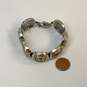 Designer Brighton Gold Silver-Tone Spin Master Hinged Chain Bracelet image number 3