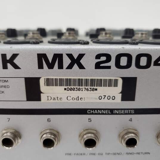 Behringer Eurorack MX 2004A 20-Channel Mic/Line Mixer - Parts/Repair Untested image number 6