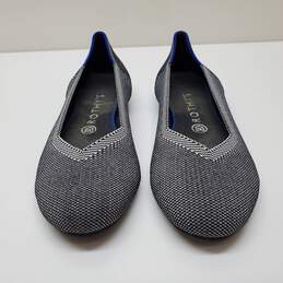 Rothy’s The Flat Round Toe Gray Comfort Ballet Flats Women’s Size 8.5 alternative image