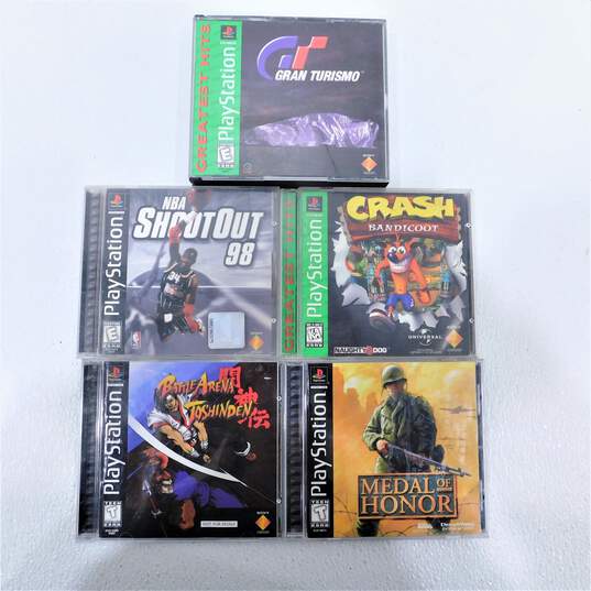 Lot Of 5 Sony PS1 Games image number 1