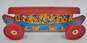Vintage Gong Bell MFG Noahs Ark Tin Pull Toy image number 2