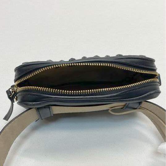 Vince Camuto Black Studded Zip Belt Bag image number 5