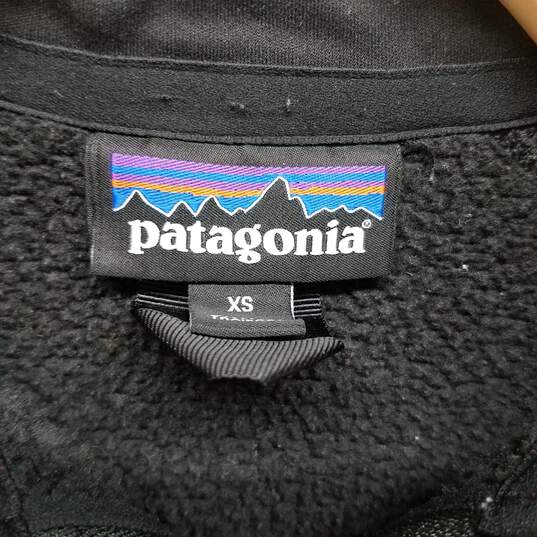 Patagonia Women's Black Better Sweater Pullover 1/4 Zip Up - Size XS image number 3
