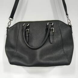 Michael Kors Women's Black Leather Tote Bag alternative image
