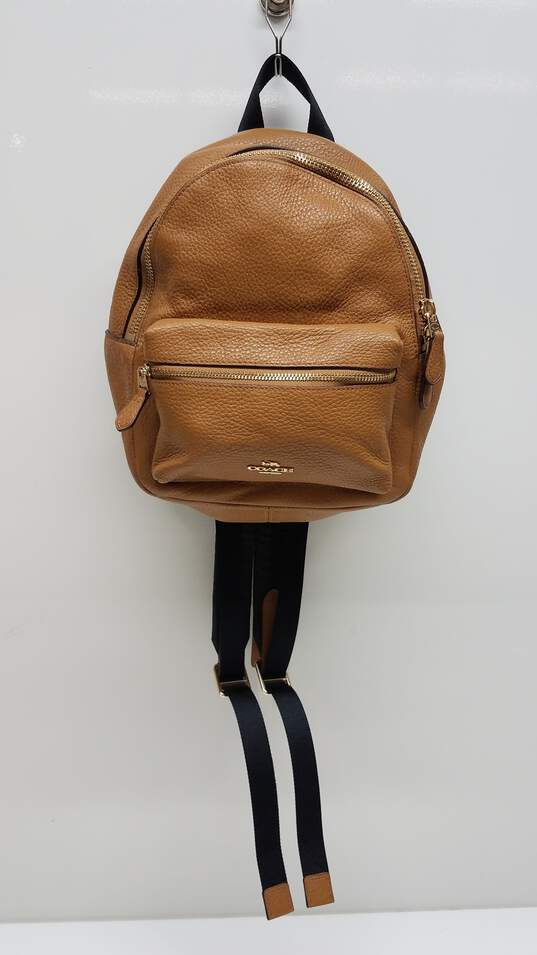 Mini Coach Cognac Backpack image number 1