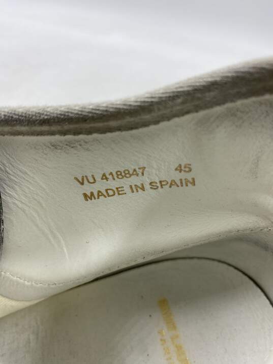 Authentic Saint Laurent White Sneaker Casual Shoe M 11 image number 4