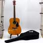 Fender Brand DG-8 NAT Model Wooden 6-String Acoustic Guitar w/ Soft Gig Bag image number 1