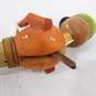 Vintage Hand Carved Wooden Mechanical Bottle Wine Cork Stopper Italy image number 7