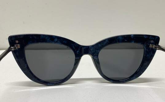 Diff Eyewear Bellatrix Geo Embellished Sunglasses Blue One Size image number 6