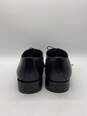 AUTHENTIC Versace Black Loafer Dress Shoe Men Sz 9 image number 4