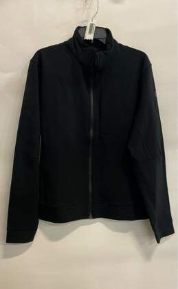 NWT Lululemon Mens Black Long Sleeve Stand-Up Collar Full Zip Jacket Size Large