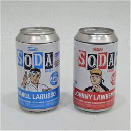 SDCC Funko Soda DANIEL LARUSSO & Johnny Lawrence Karate Kid Cobra Kai