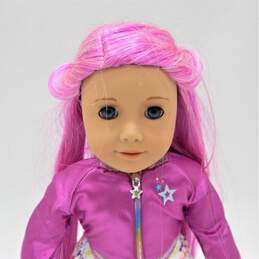 American Girl Brand Truly Me JLY87 Model Pink Hair/Blue Eyes Doll w/ Full Outfit alternative image