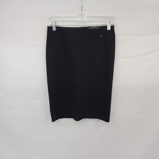 Liverpool Los Angeles Black Textured Pencil Skirt WM Size 2/26 P NWT image number 1