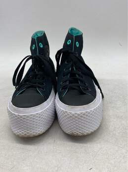 Women's Converse Size 4.5 Black & White high-top sneakers