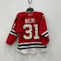 Mens Multicolor Short Sleeve Chicago Blackhawks Antti Niemi #31 NHL Jersey Sz 48 image number 2