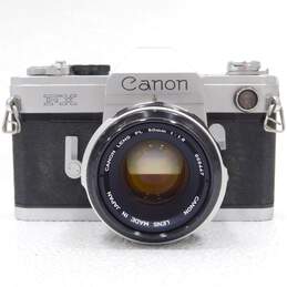 Vintage Canon FX & FL 50mm F1.8 SLR Film Camera alternative image