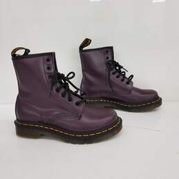 Dr Martens 1460 Purple Lace Up Boots Size 5 alternative image