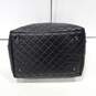 Adrienne Vittadini Black Quilted Nylon Collection Tote Bag image number 3
