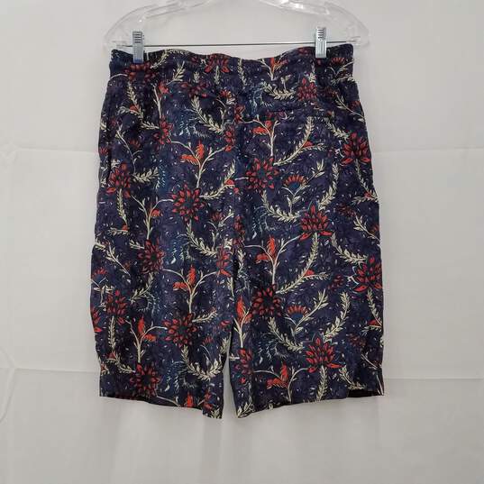 Scotch & Soda Men's Floral Print Viscose Shorts Size Large image number 2