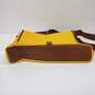 Coach Yellow Canvas Brown Leather Trim Crossbody Messenger Bag image number 5