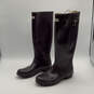 Womens Original Gloss W23616 Purple Pull On Knee High Rain Boots Size 8 M image number 4