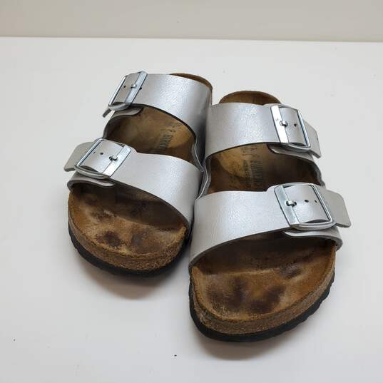 Birkenstock Cork Sole 2 Strap Sandals Size 41 image number 1