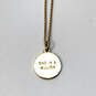 Designer Kate Spade New York Gold-Tone Lobster Link Chain Pendant Necklace image number 2