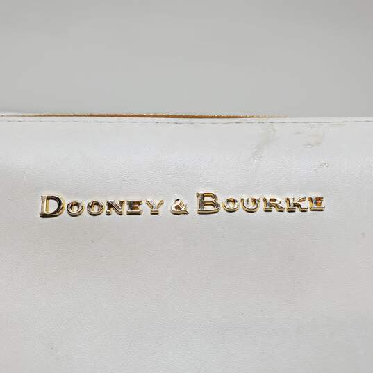 Dooney And Bourke DB Natural Or Ivory Claremont Caldwell Wallet image number 2
