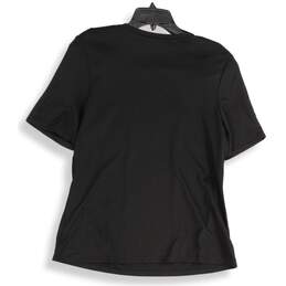 Express Womens Black Crew Neck Short Sleeve Pullover T-Shirt Size Large alternative image