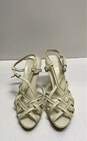 BALLY Italy Vilaine Patent Leather Cage Sandal Heels Shoes Size 10 image number 5