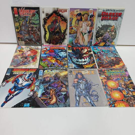 Bundle of 12 Assorted Image Action Comic Books image number 1